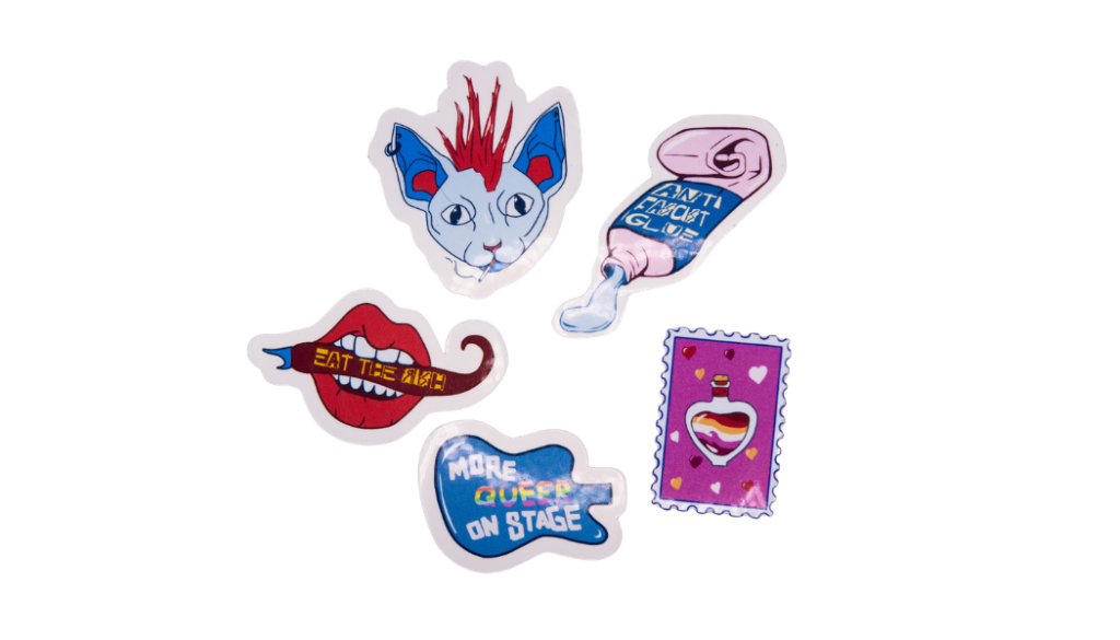 Stickers punk & queer