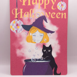 carte postale happy halloween